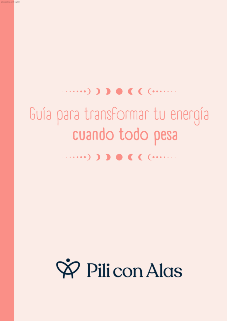 Guía para transformar tu energía cuando todo pesa