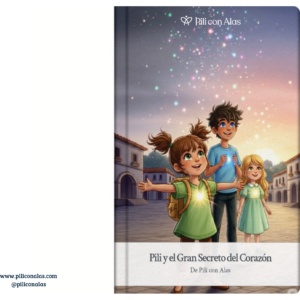 Portada del libro digital Pili y el Gran Secreto del Corazón