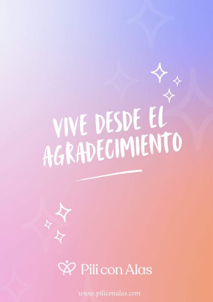 Vive desde el agradecimiento