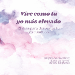 Portada del libro digital Vive como tu yo más elevado, Pili con Alas
